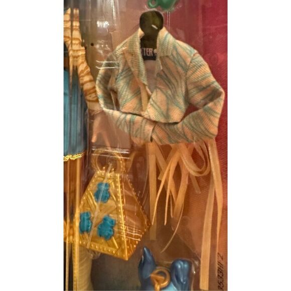 2022 Monster High Cleo DeNile Deluxe Set With Tut Cat Pet Doll New NIB - Picture 4 of 9